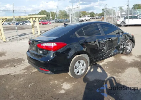 2014 Kia Forte Lx from USA, damaged, VIN KNAFK4A64E5245826